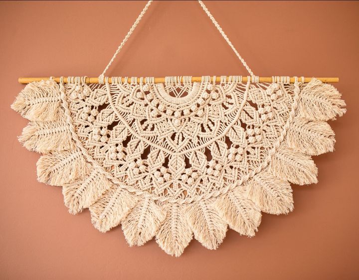 Панно в технике макраме