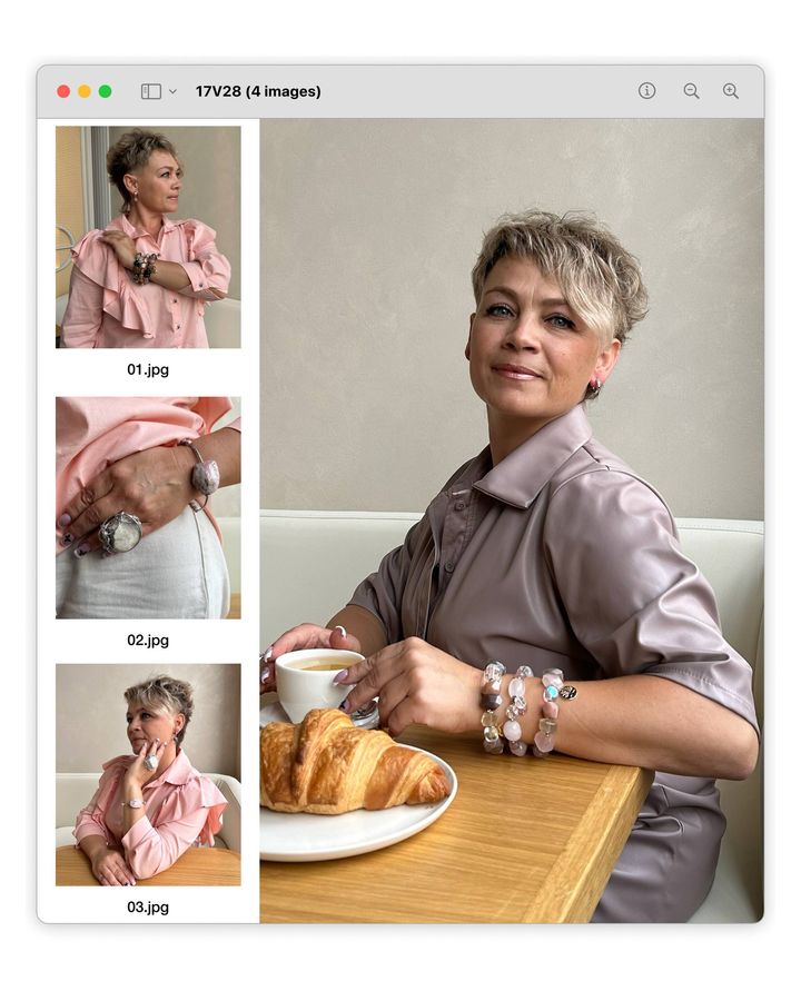 Украшение из натуральных камней