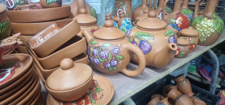 В гостях у семейной мастерской "Гвели Керамика"